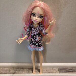 Monster High Viperine Gorgon doll -  Frights Camera Action - BDD85